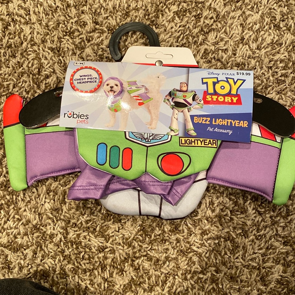 Buzz lightyear dog costume